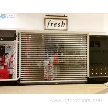 Automatic Polycarbonate Slat Clear Roller Shutter Door